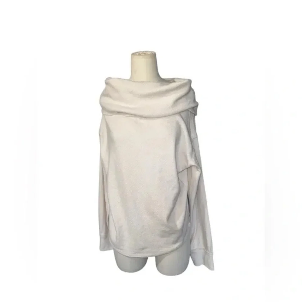 FREE PEOPLE Hazy Heart Thermal Top In White - Picture 7 of 8